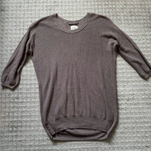 Aritzia Wilfred Balzac Sweater Taupe M